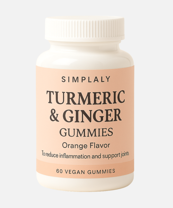 Turmeric & Ginger Gummies – Orange Flavor